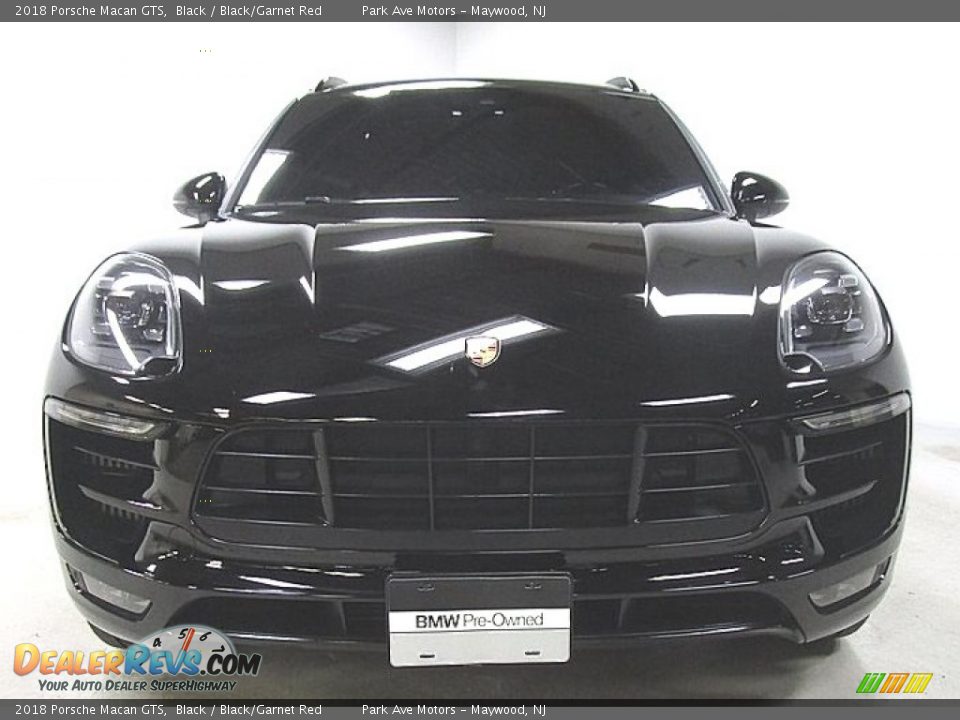 2018 Porsche Macan GTS Black / Black/Garnet Red Photo #8