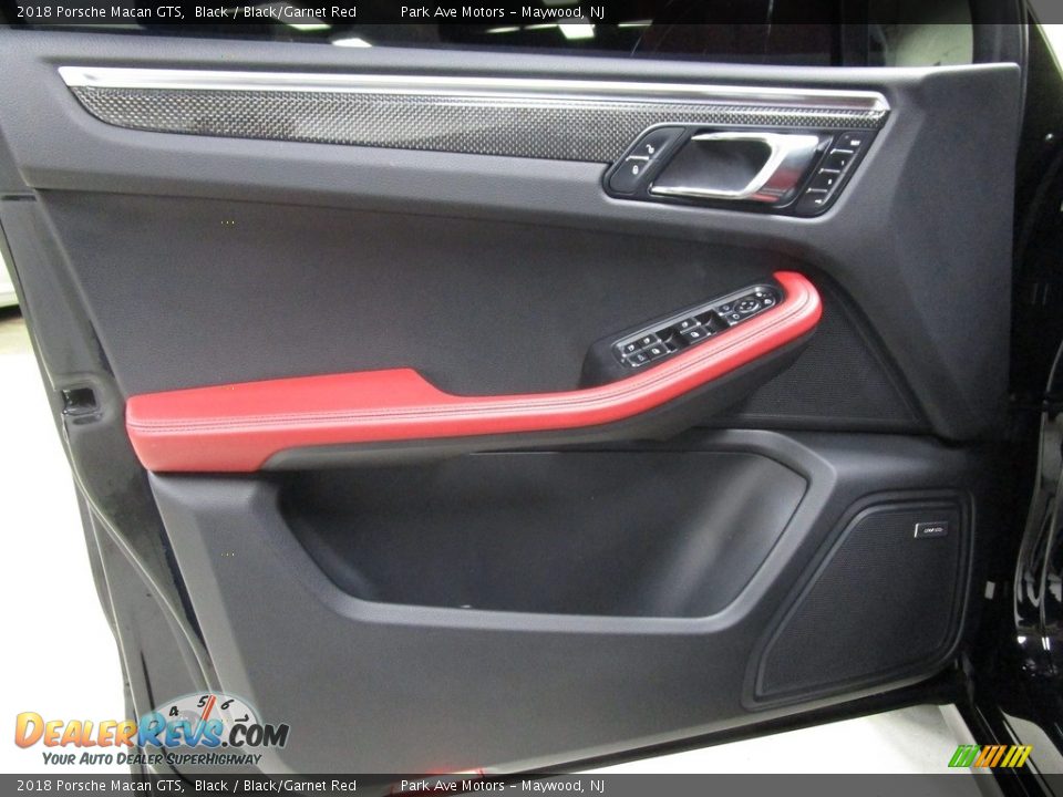 2018 Porsche Macan GTS Black / Black/Garnet Red Photo #9