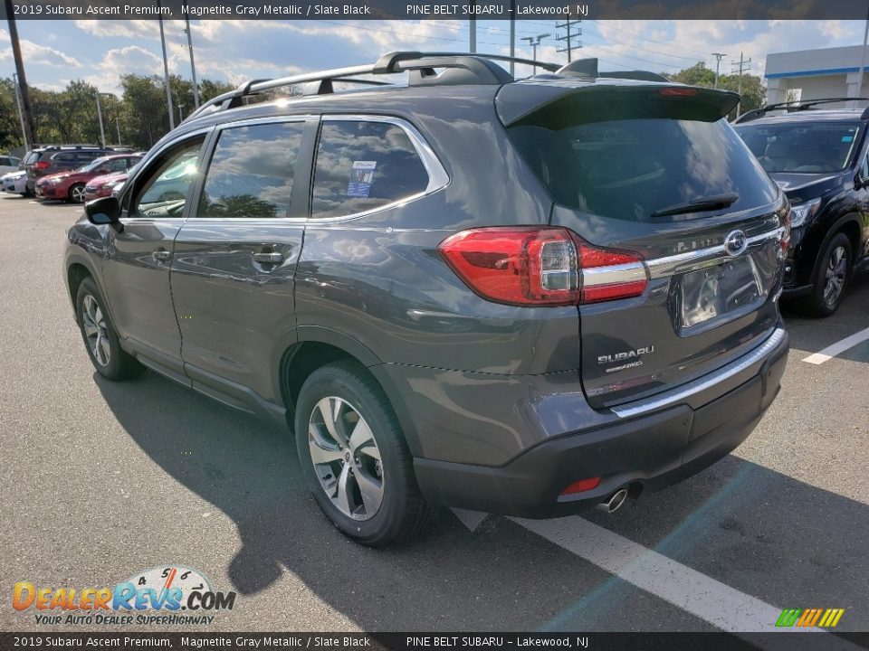 2019 Subaru Ascent Premium Magnetite Gray Metallic / Slate Black Photo #4