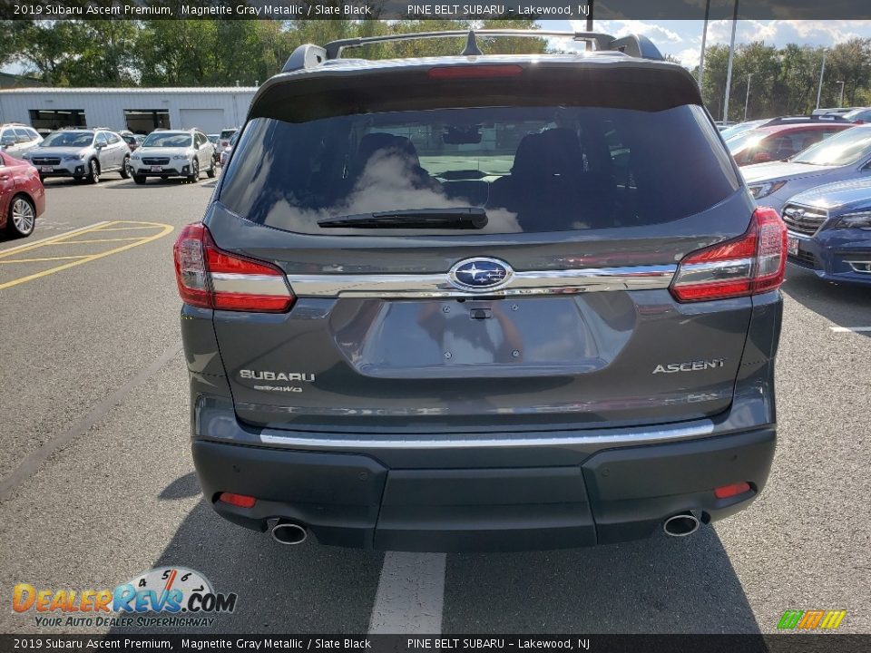 2019 Subaru Ascent Premium Magnetite Gray Metallic / Slate Black Photo #5
