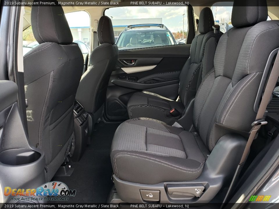 2019 Subaru Ascent Premium Magnetite Gray Metallic / Slate Black Photo #6