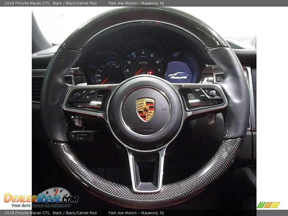 2018 Porsche Macan GTS Black / Black/Garnet Red Photo #25