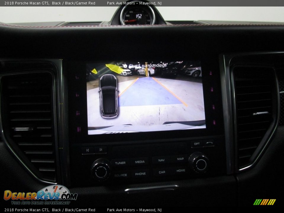 2018 Porsche Macan GTS Black / Black/Garnet Red Photo #28