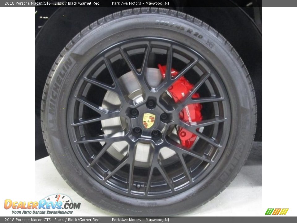 2018 Porsche Macan GTS Black / Black/Garnet Red Photo #30
