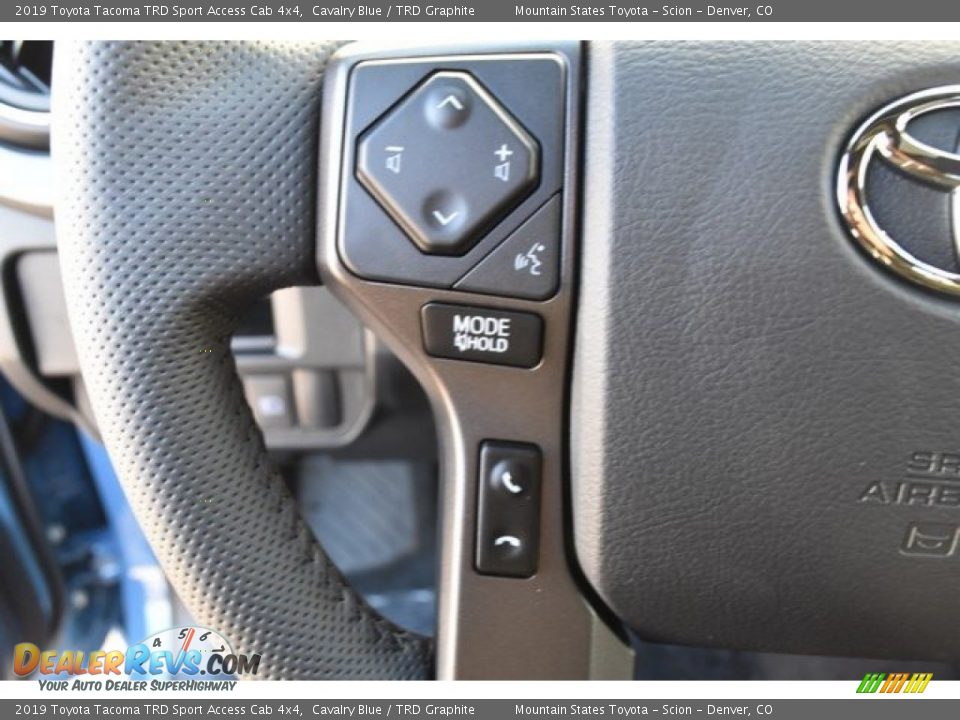 2019 Toyota Tacoma TRD Sport Access Cab 4x4 Steering Wheel Photo #26