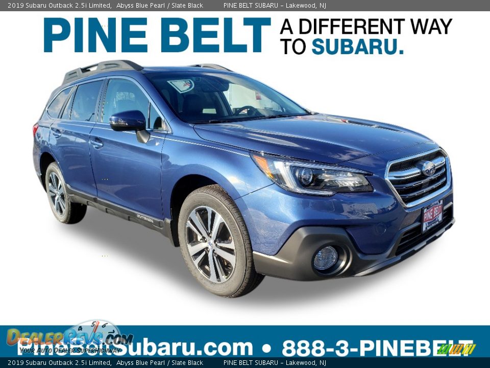 2019 Subaru Outback 2.5i Limited Abyss Blue Pearl / Slate Black Photo #1