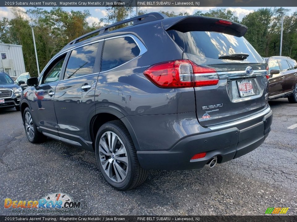 2019 Subaru Ascent Touring Magnetite Gray Metallic / Java Brown Photo #4