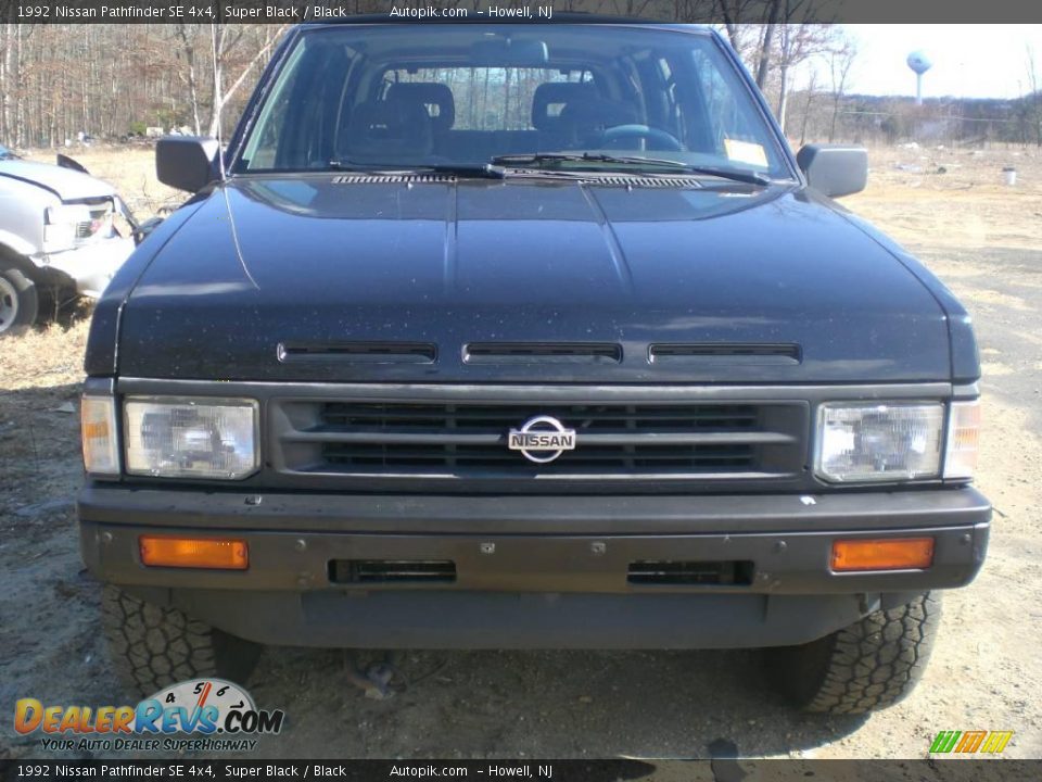 Black 1992 nissan pathfinder #1