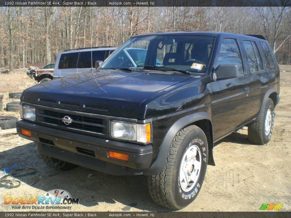 Black 1992 nissan pathfinder #3