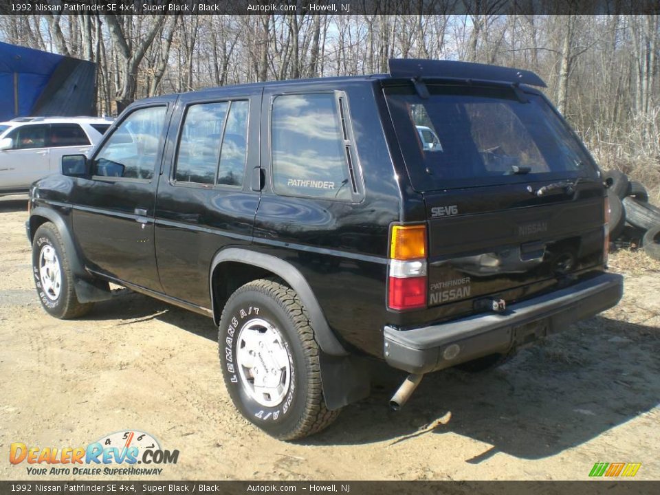 Black 1992 nissan pathfinder #2