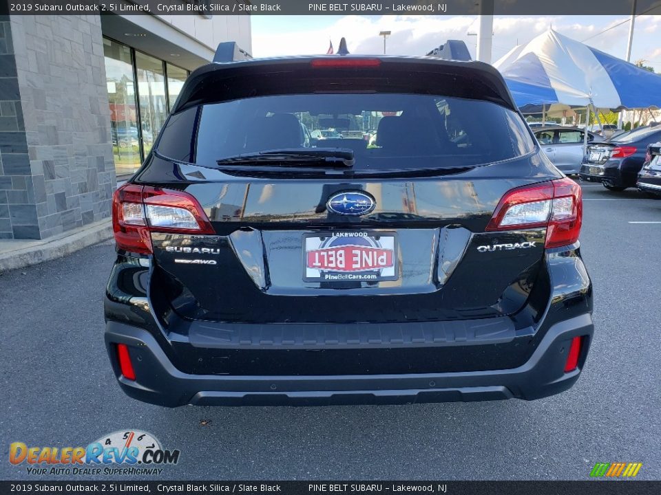 2019 Subaru Outback 2.5i Limited Crystal Black Silica / Slate Black Photo #5