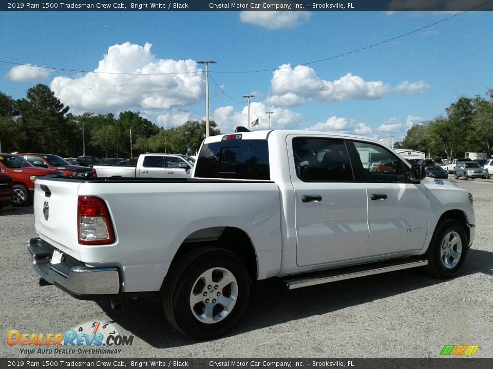 2019 Ram 1500 Tradesman Crew Cab Bright White / Black Photo #5