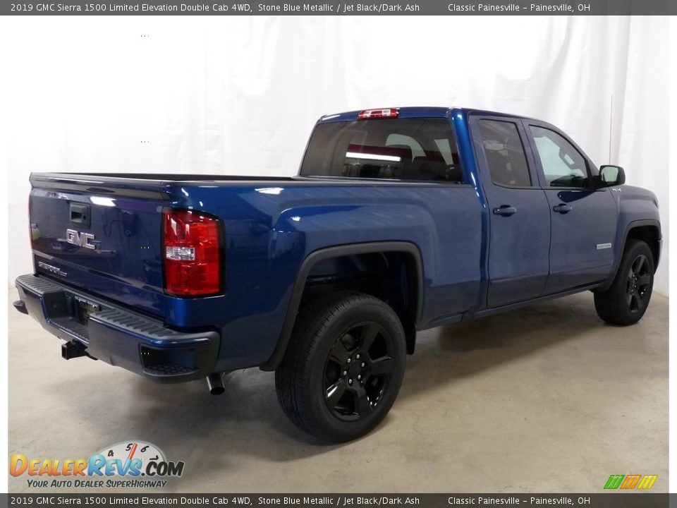 2019 GMC Sierra 1500 Limited Elevation Double Cab 4WD Stone Blue Metallic / Jet Black/Dark Ash Photo #2