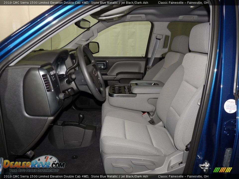 Jet Black/Dark Ash Interior - 2019 GMC Sierra 1500 Limited Elevation Double Cab 4WD Photo #6