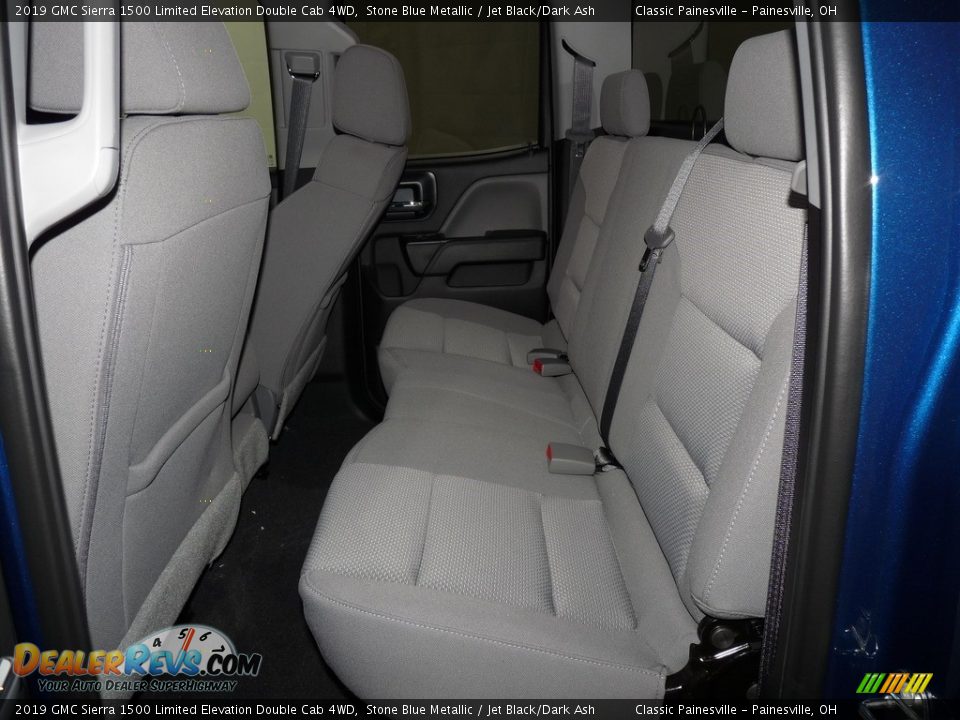 Rear Seat of 2019 GMC Sierra 1500 Limited Elevation Double Cab 4WD Photo #7