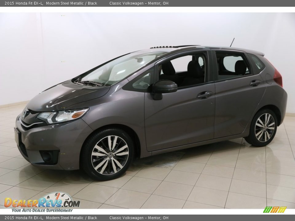 Front 3/4 View of 2015 Honda Fit EX-L Photo #3