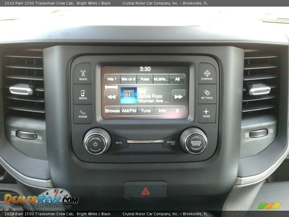 2019 Ram 1500 Tradesman Crew Cab Bright White / Black Photo #15