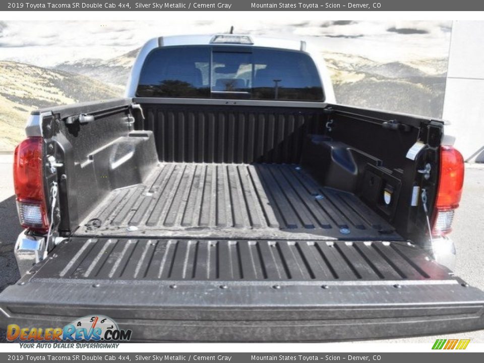 2019 Toyota Tacoma SR Double Cab 4x4 Silver Sky Metallic / Cement Gray Photo #30