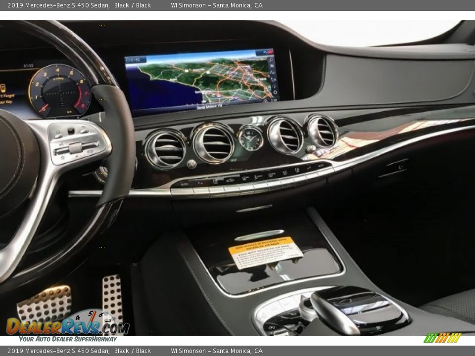 Dashboard of 2019 Mercedes-Benz S 450 Sedan Photo #6