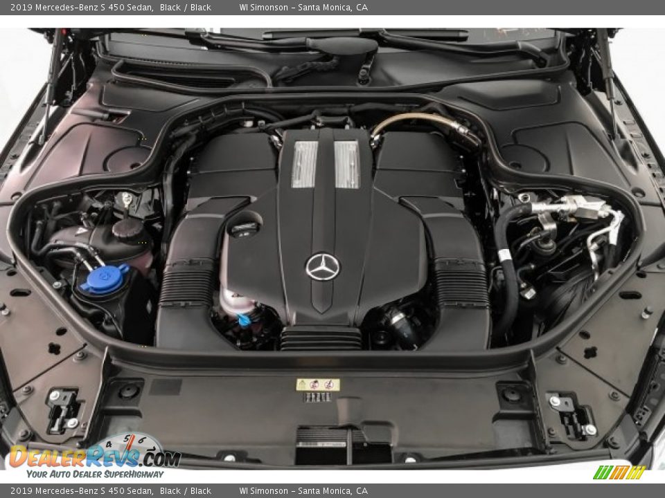 2019 Mercedes-Benz S 450 Sedan 3.0 Liter DI biturbo DOHC 24-Valve VVT V6 Engine Photo #8