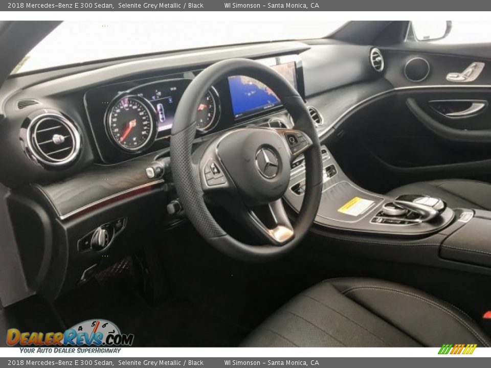 2018 Mercedes-Benz E 300 Sedan Selenite Grey Metallic / Black Photo #5