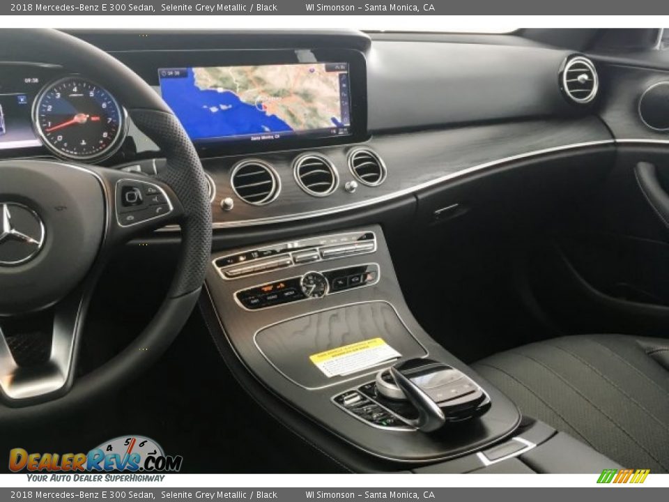 2018 Mercedes-Benz E 300 Sedan Selenite Grey Metallic / Black Photo #6