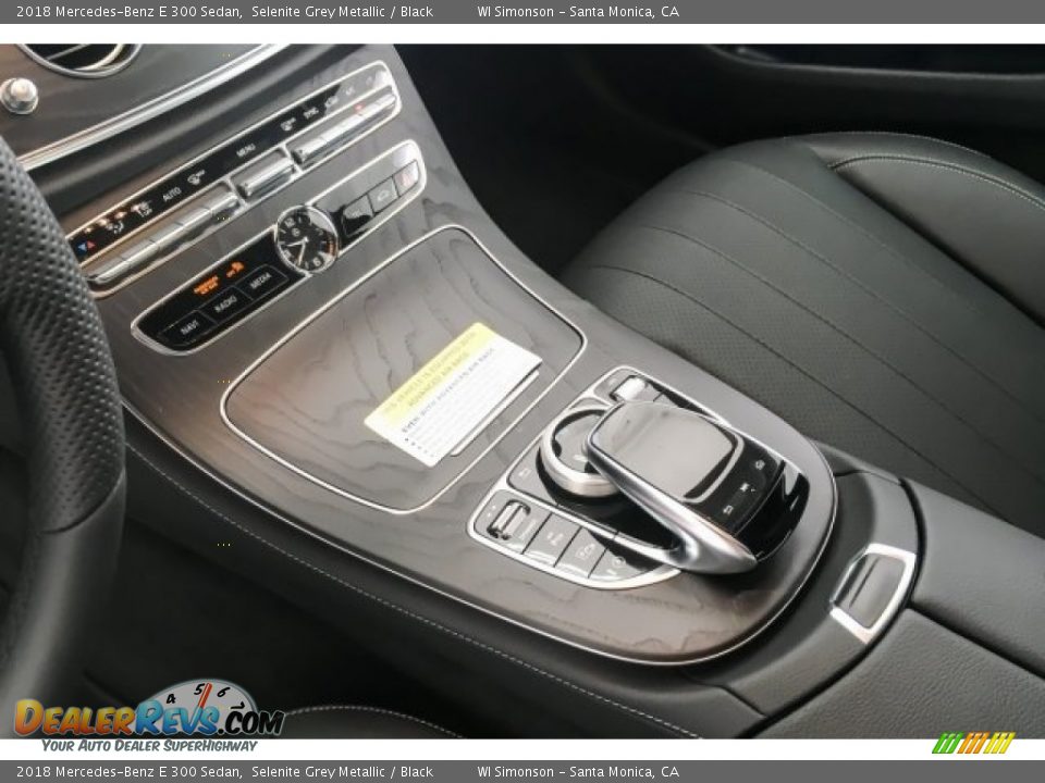 2018 Mercedes-Benz E 300 Sedan Selenite Grey Metallic / Black Photo #7
