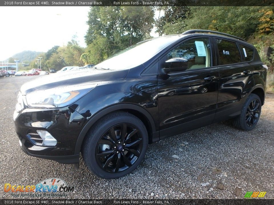 Front 3/4 View of 2018 Ford Escape SE 4WD Photo #7