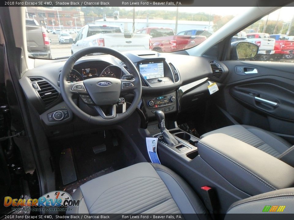 Front Seat of 2018 Ford Escape SE 4WD Photo #13