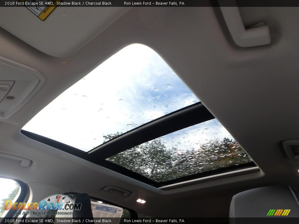 Sunroof of 2018 Ford Escape SE 4WD Photo #16