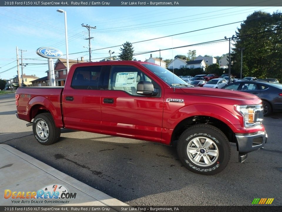 Front 3/4 View of 2018 Ford F150 XLT SuperCrew 4x4 Photo #3