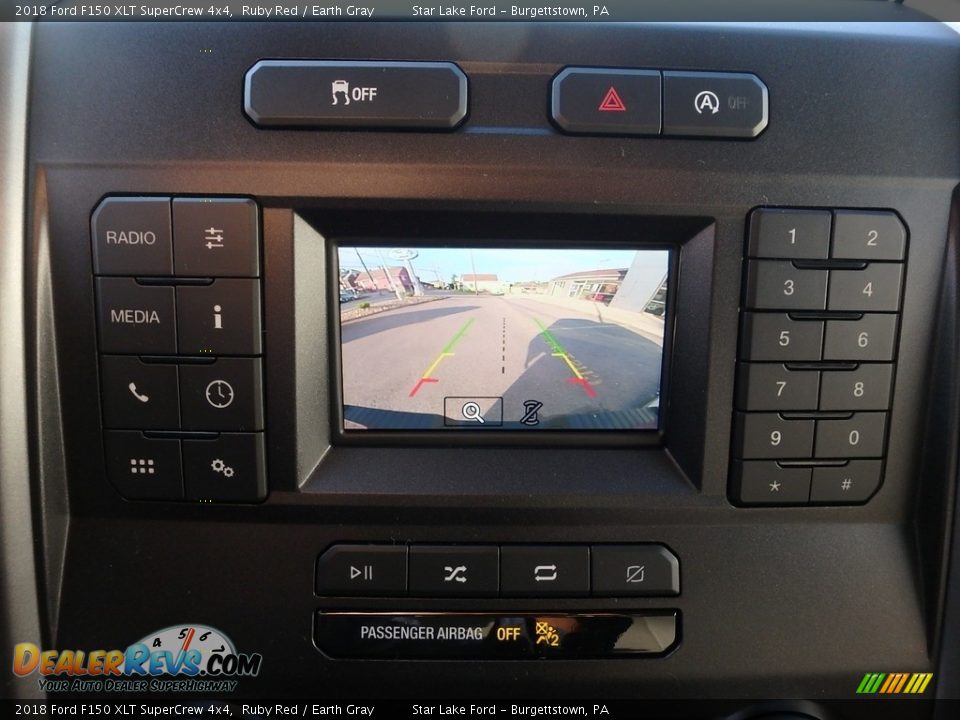 2018 Ford F150 XLT SuperCrew 4x4 Ruby Red / Earth Gray Photo #20