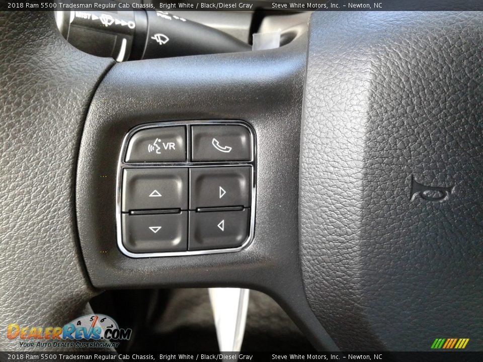 2018 Ram 5500 Tradesman Regular Cab Chassis Bright White / Black/Diesel Gray Photo #15