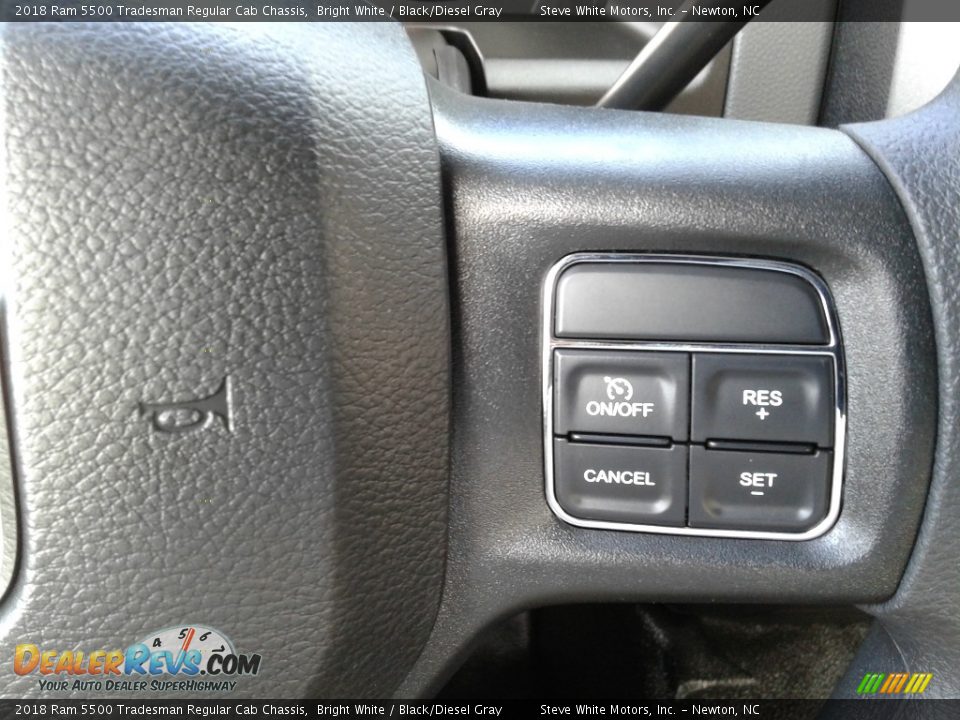 2018 Ram 5500 Tradesman Regular Cab Chassis Bright White / Black/Diesel Gray Photo #16