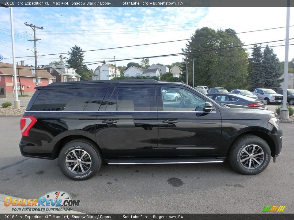 Shadow Black 2018 Ford Expedition XLT Max 4x4 Photo #4
