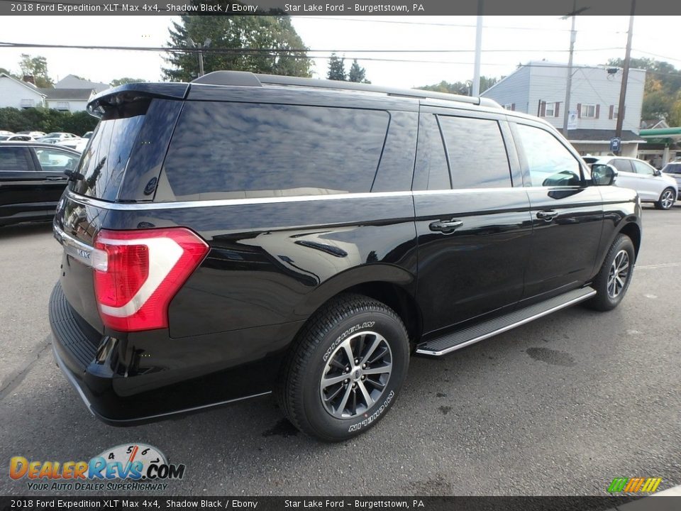 2018 Ford Expedition XLT Max 4x4 Shadow Black / Ebony Photo #5