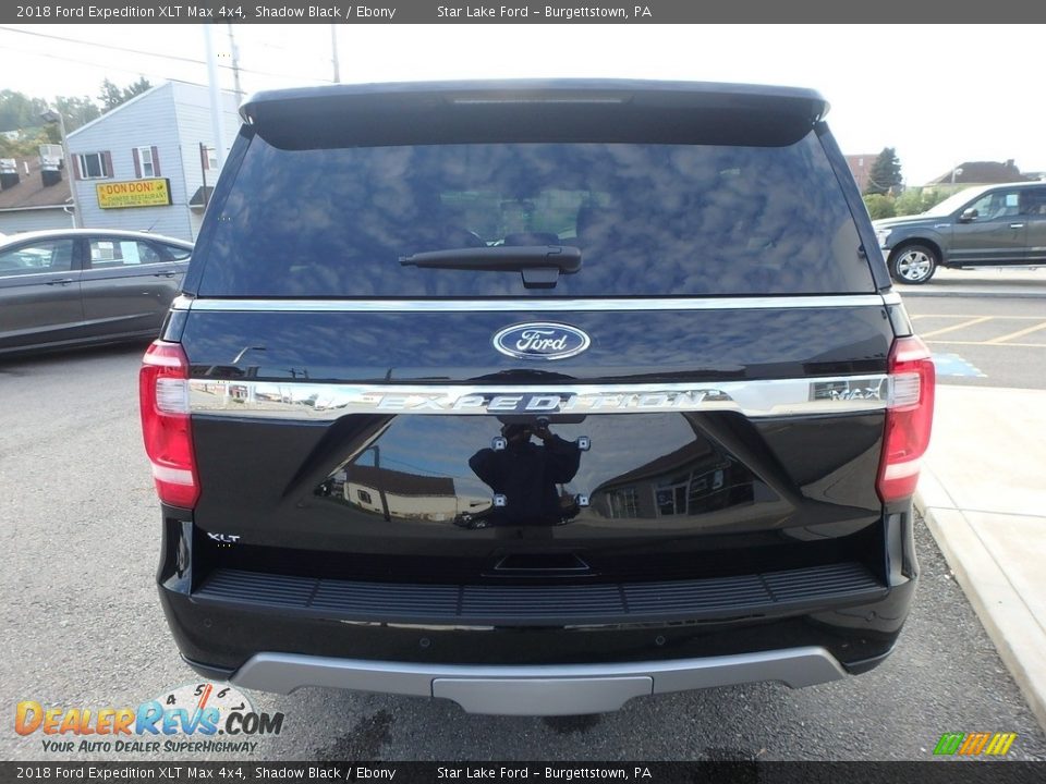 2018 Ford Expedition XLT Max 4x4 Shadow Black / Ebony Photo #6