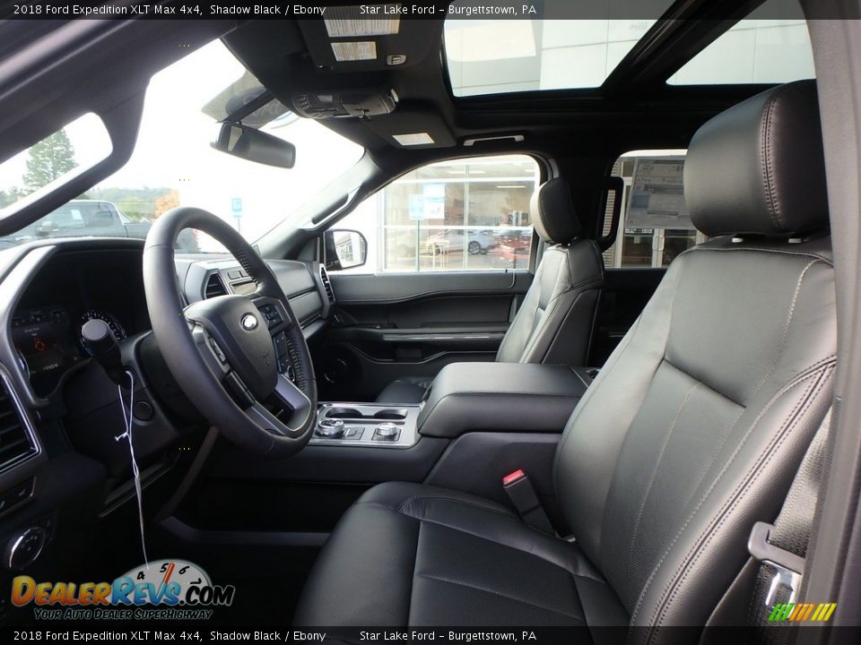 Front Seat of 2018 Ford Expedition XLT Max 4x4 Photo #10