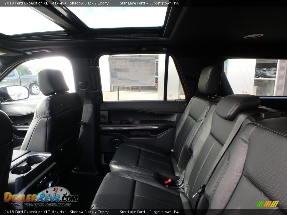 Rear Seat of 2018 Ford Expedition XLT Max 4x4 Photo #11