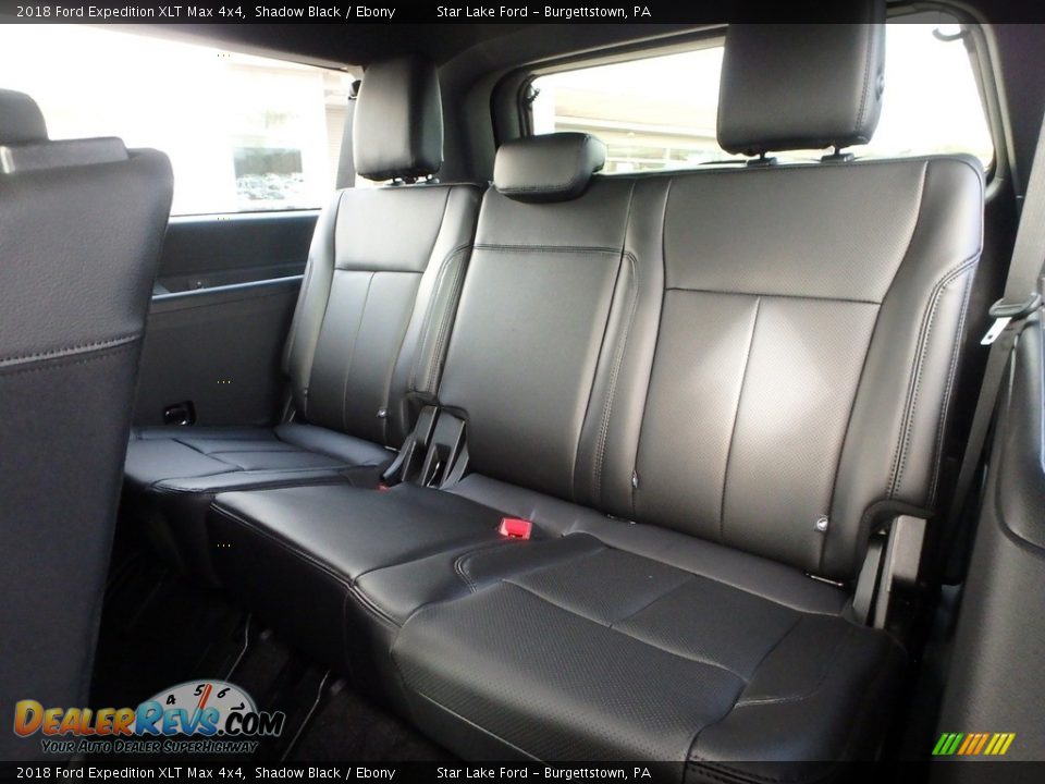 Rear Seat of 2018 Ford Expedition XLT Max 4x4 Photo #12