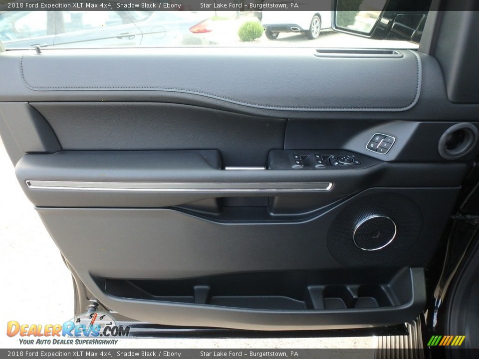 2018 Ford Expedition XLT Max 4x4 Shadow Black / Ebony Photo #14