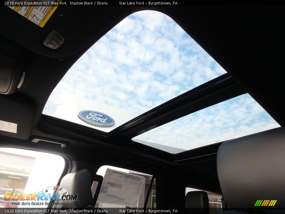 2018 Ford Expedition XLT Max 4x4 Shadow Black / Ebony Photo #16