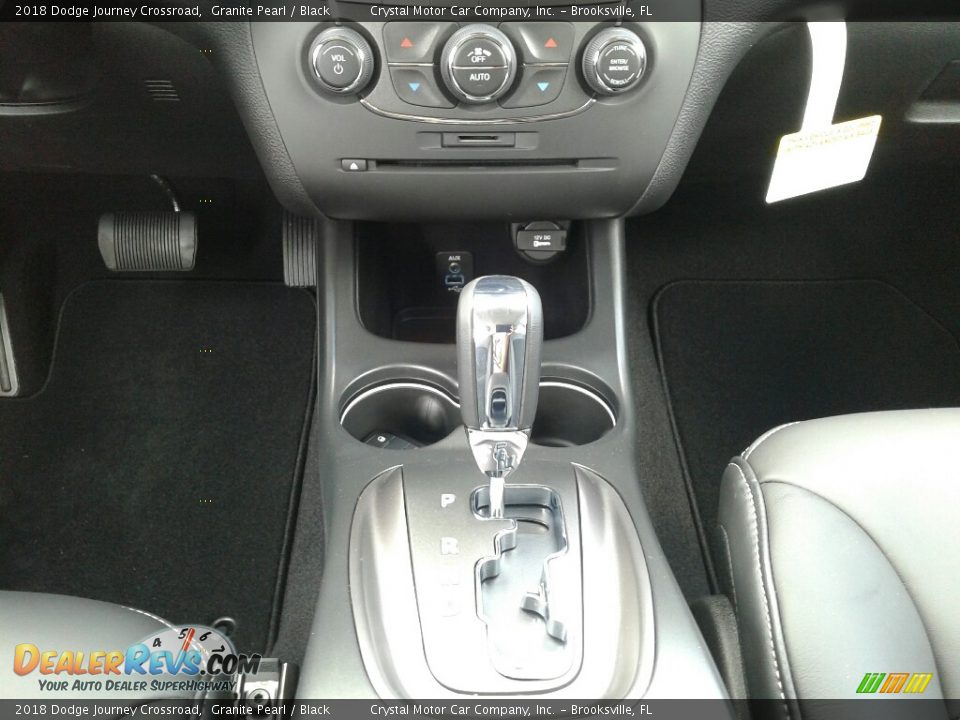 2018 Dodge Journey Crossroad Granite Pearl / Black Photo #16