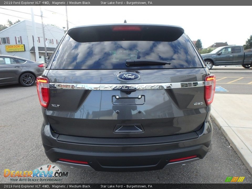 2019 Ford Explorer XLT 4WD Magnetic / Medium Black Photo #6