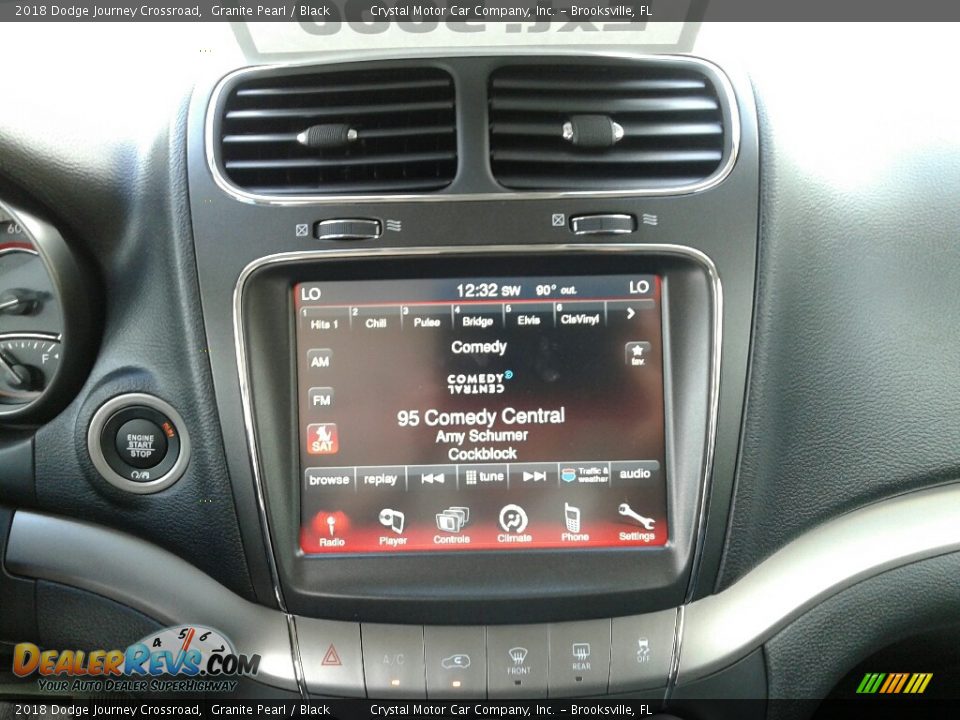 2018 Dodge Journey Crossroad Granite Pearl / Black Photo #14