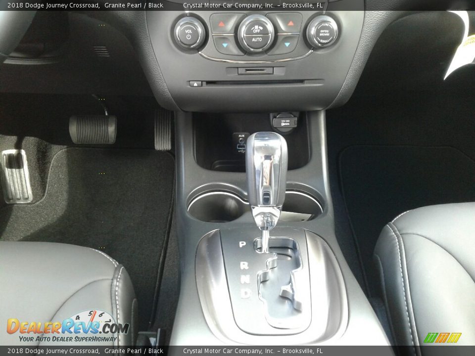 2018 Dodge Journey Crossroad Granite Pearl / Black Photo #15