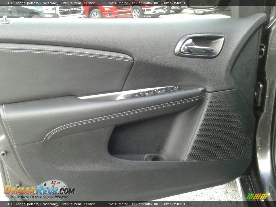 2018 Dodge Journey Crossroad Granite Pearl / Black Photo #16