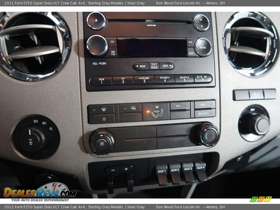 2011 Ford F250 Super Duty XLT Crew Cab 4x4 Sterling Grey Metallic / Steel Gray Photo #22