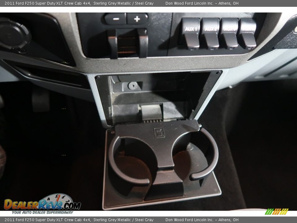 2011 Ford F250 Super Duty XLT Crew Cab 4x4 Sterling Grey Metallic / Steel Gray Photo #23