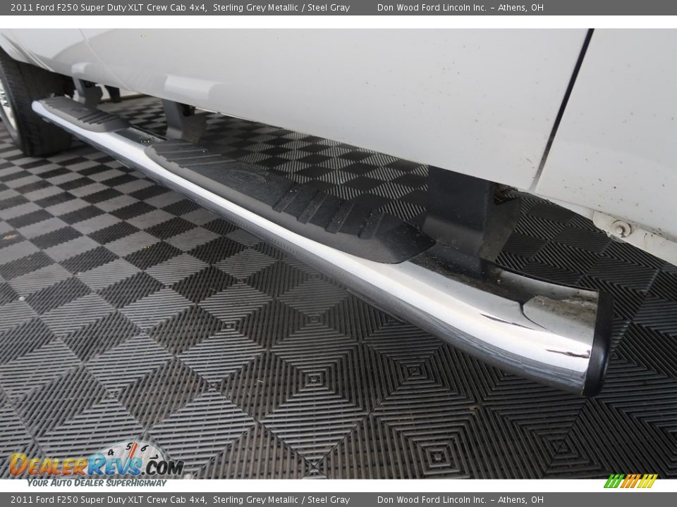 2011 Ford F250 Super Duty XLT Crew Cab 4x4 Sterling Grey Metallic / Steel Gray Photo #33